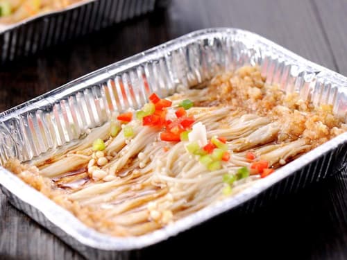 沁源锡纸烤金针菇